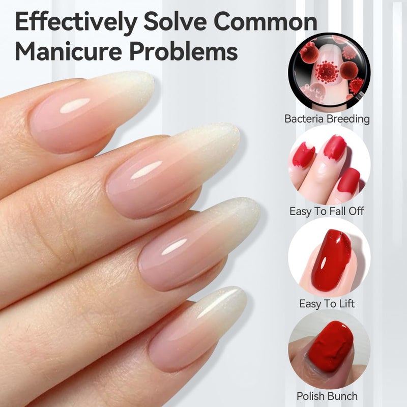 Born Pretty 15ml Nail Prep Dehydrate & Bond Nail-Primer Set,Natural Acid-Free Formula for Acrylic & Gel Polish,Superior Adhesion with Fast-Dry Gift Box Professional Salons Set - Image 3